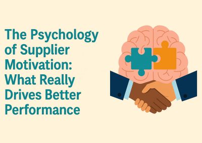 What Really Motivates Your Suppliers?