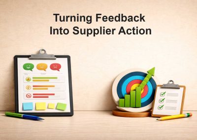 Turning Feedback Into Supplier Action