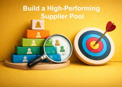 Build a High-Performing Supplier Pool
